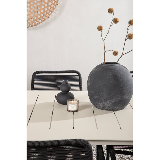 Gartenmöbel-Set Lina – Großzügige Aluminium Gartengarnitur für Gäste und Familienfeste im Freien