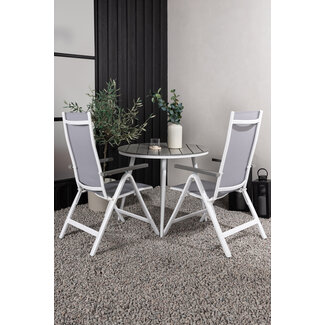 Venture Home Gartenmöbel-Set Break & Albany – Aintwood Aluminium Essgruppe Outdoor