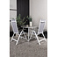 Gartenmöbel-Set Break und Albany – Wetterfeste Outdoor-Essgruppe aus Aintwood und Aluminium mit Albany-Stühlen
