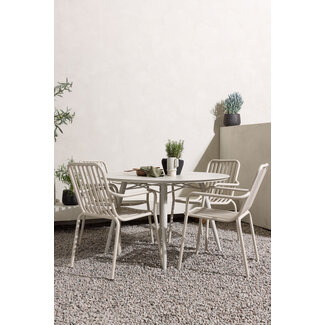 Venture Home Gartenmöbel-Set Lina & Peking – Premium Aluminium Gartengarnitur