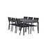 Gartenmöbel-Set Borneo und Copacabana – Wetterfeste Outdoor-Essgruppe aus Aluminium