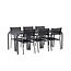 Gartenmöbel-Set Borneo und Copacabana – Wetterfeste Outdoor-Essgruppe aus Aluminium