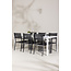 Gartenmöbel-Set Break & Copacabana – Tisch Aluminium Aintwood + Copacabana Stapelstühle Aluminium