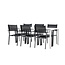 Gartenmöbel-Set Break & Copacabana – Tisch Aluminium Aintwood + Copacabana Stapelstühle Aluminium
