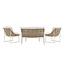 Lounge-Set Tina Beige – Moderne Outdoor-Lounge