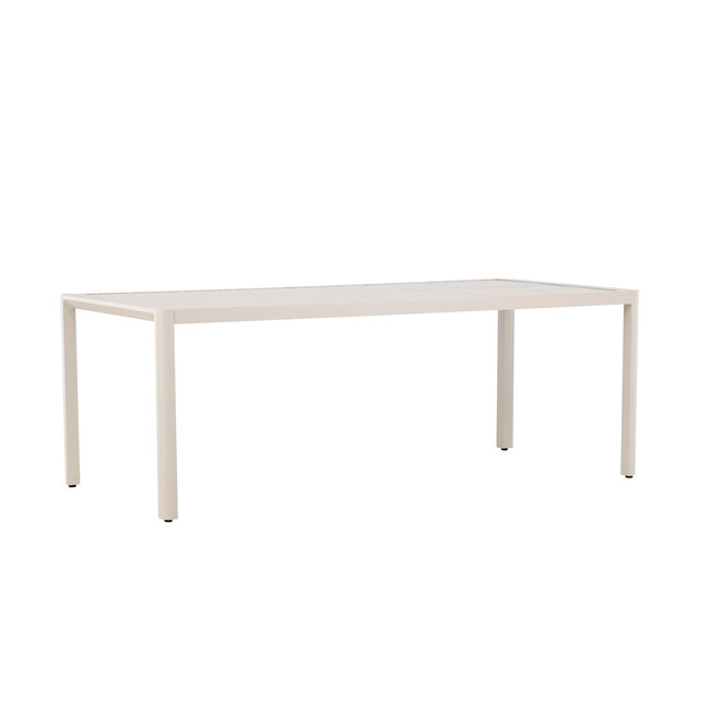 Gartentisch Giardini Beige – Robuster Mittelpunkt im Garten