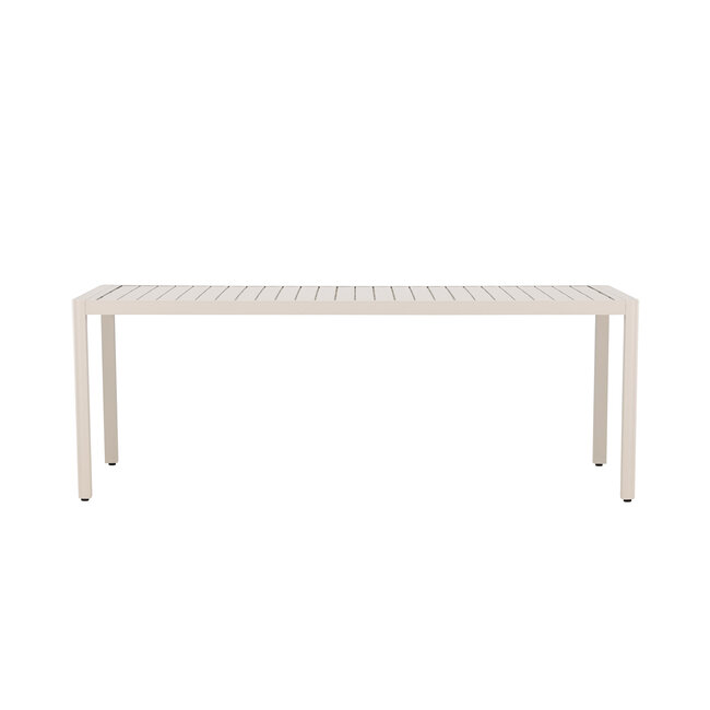 Gartentisch Giardini Beige – Robuster Mittelpunkt im Garten