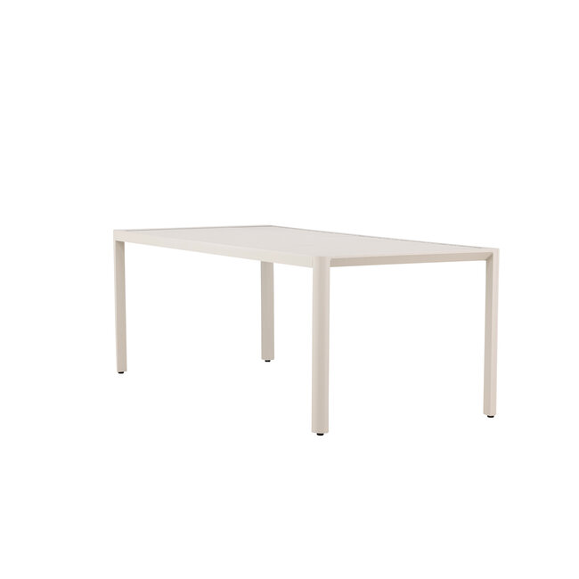 Gartentisch Giardini Beige – Robuster Mittelpunkt im Garten