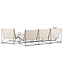Lounge-Set Palazzo Beige – Moderne Outdoor-Lounge