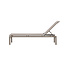 Gartenliege Massimo Beige – Outdoor-Sonnenliege 189×60 cm Stahl und Textilene