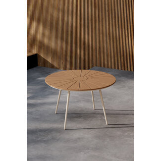 Venture Home Gartentisch San Vito Beige – Robuster Mittelpunkt im Garten