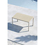 Gartentisch Mirko Beige – Outdoor-Esstisch 140×80 cm Aluminium und Polywood