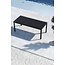 Gartentisch Mirko Schwarz – Outdoor-Esstisch 205×90 cm Aluminium und Polywood