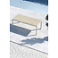 Gartentisch Mirko Beige – Outdoor-Esstisch 205×90 cm Aluminium und Polywood
