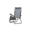 Gartenliege Vulcano Grau – Camping-Gartenliege Ø60 cm Stahl und Oxford-Stoff