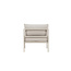 Gartensofa Copacabana Beige – Outdoor-Einzelsofa 70×74×65 cm Aluminium und Daunen/Schaumstoff