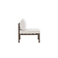 Gartensofa Copacabana Beige – Loungesessel 70×74×65 cm Aluminium & Daunen/Schaumstoff