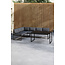 Lounge-Set Zingaro Grau – Outdoor-Lounge H66 cm Stahl, Polyester und Glas