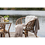 Gartenmöbel-Set Wera Offwhite – Essgruppe Rattan und Glas für Garten und Terrasse