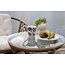 Gartenmöbel-Set Wera Offwhite – Essgruppe Rattan und Glas für Garten und Terrasse