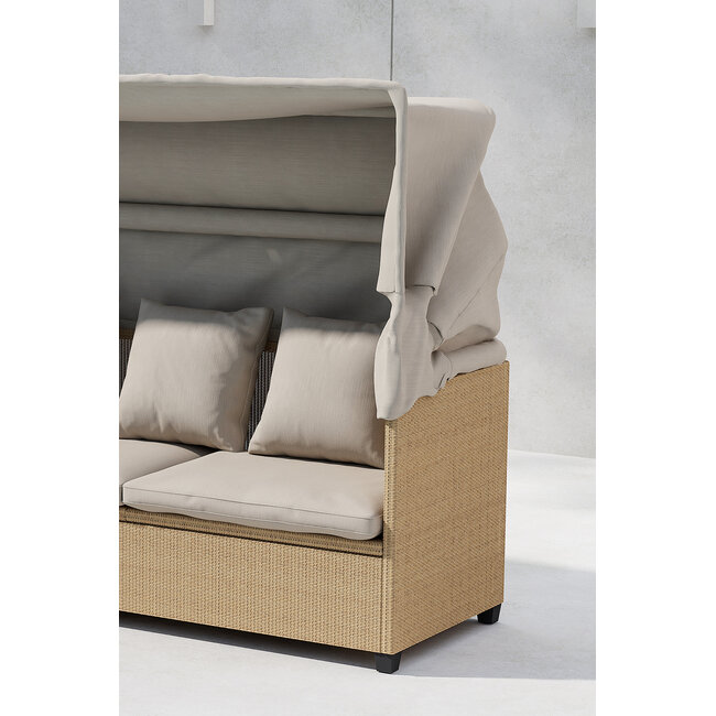 Nopy Sonnenliege – Luxuriöser Komfort mit integriertem Sonnenschutz