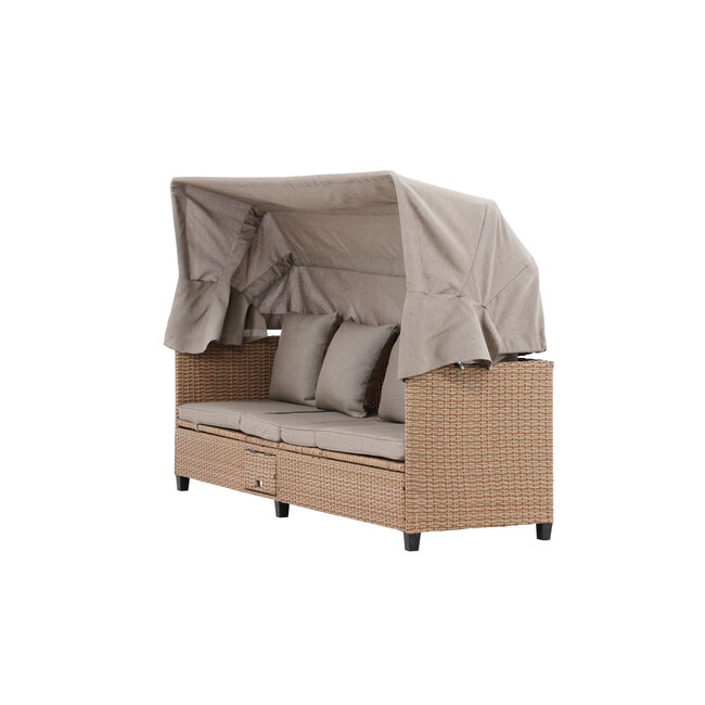 Nopy Sonnenliege – Luxuriöser Komfort mit integriertem Sonnenschutz