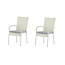 Outdoor-Sessel Anna 2er-Set – Skandinavischer Geflecht-Chic in Weiß