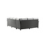 Outdoor Ecklounge-Set Brentwood – Moderner Geflecht-Look & maximaler Komfort in Schwarz
