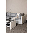 Outdoor Ecklounge-Set Amazon – Moderne Modul-Sitzgruppe in Weiß mit Couchtisch