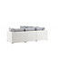 Lounge-Set Amazon Weiß – Moderne Outdoor-Lounge