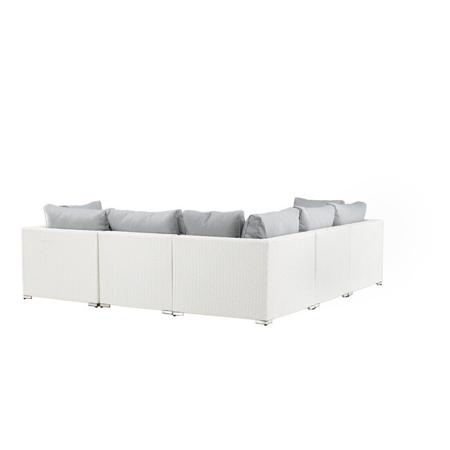 Lounge-Set Amazon Weiß – Moderne Outdoor-Lounge