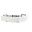 Lounge-Set Amazon Weiß – Moderne Outdoor-Lounge
