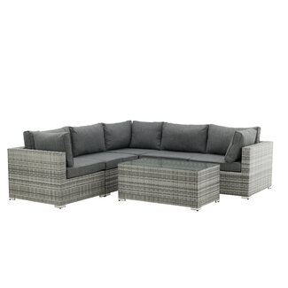 Venture Home Outdoor Ecklounge-Set Amazon – Moderne Modul-Sitzgruppe