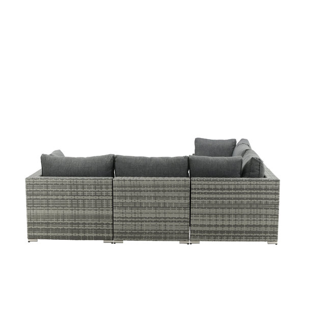 Lounge-Set Amazon Grey, Beige – Moderne Outdoor-Lounge