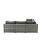 Lounge-Set Amazon Grey, Beige – Moderne Outdoor-Lounge