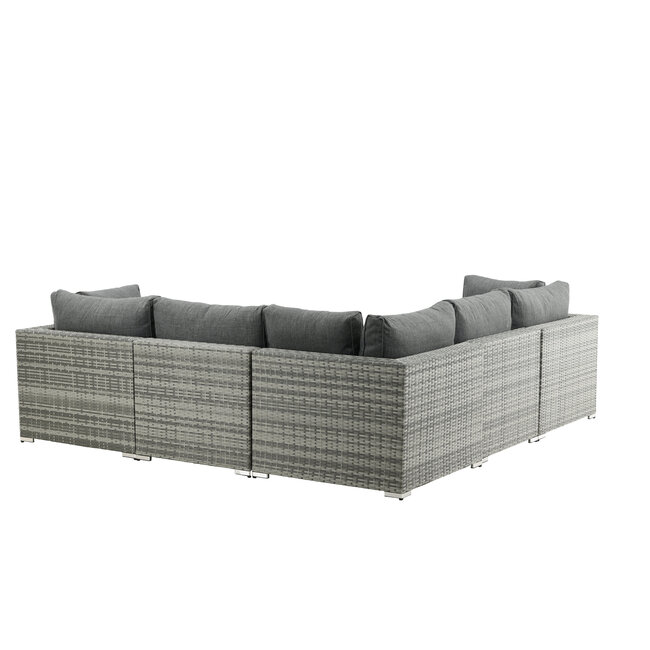 Lounge-Set Amazon Grey, Beige – Moderne Outdoor-Lounge