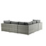 Lounge-Set Amazon Grey, Beige – Moderne Outdoor-Lounge