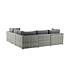 Lounge-Set Amazon Grey, Beige – Moderne Outdoor-Lounge
