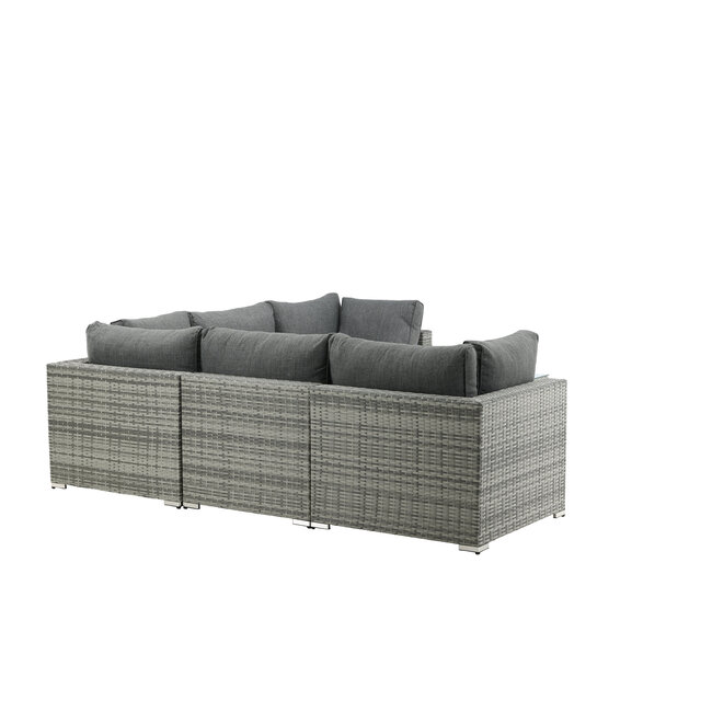 Lounge-Set Amazon Grey, Beige – Moderne Outdoor-Lounge