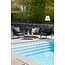 Outdoor Lounge-Set Andorra (4-teilig) – Moderner Materialmix aus Rope, Akazienholz und Stahl