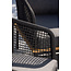Outdoor Lounge-Set Andorra (4-teilig) – Moderner Materialmix aus Rope, Akazienholz und Stahl