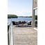 Outdoor Lounge-Set Andorra (4-teilig) – Moderner Materialmix aus Rope, Akazienholz und Stahl