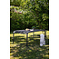 Outdoor Esstisch Borneo (200 x 100 cm) – Skandinavisches Aluminium-Design in Schwarz/Anthrazit