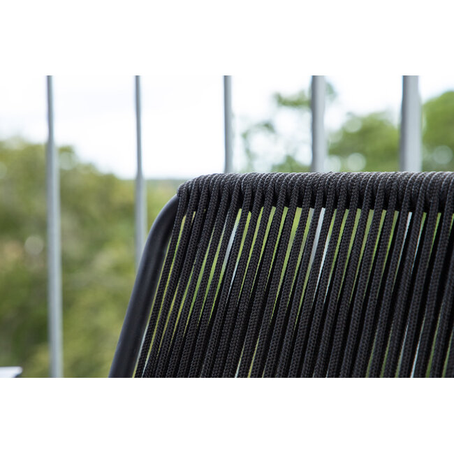 Gartenstuhl Bois Schwarz – Bequemer Sitzkomfort für draußen