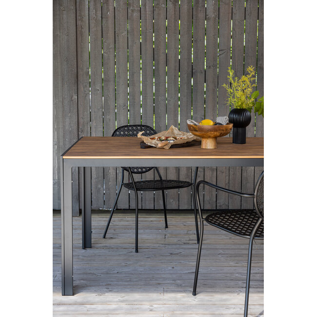 Gartentisch Break Schwarz – Robuster Mittelpunkt im Garten