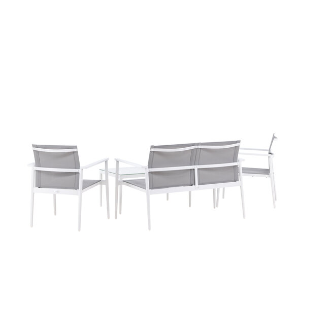 Lounge-Set Break Weiß – Moderne Outdoor-Lounge