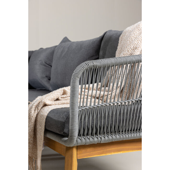 Lounge-Set Chania Grau – Moderne Outdoor-Lounge