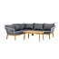 Lounge-Set Chania Grau – Moderne Outdoor-Lounge