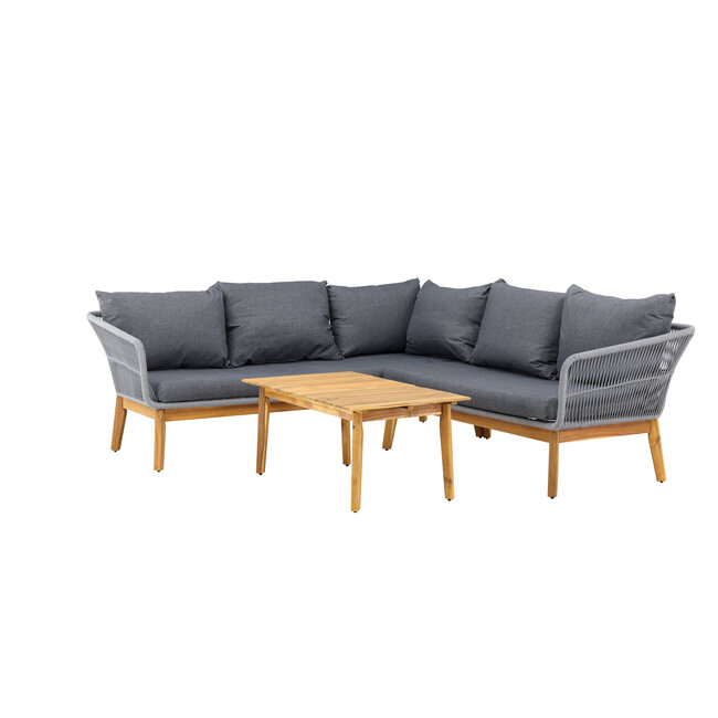 Lounge-Set Chania Grau – Moderne Outdoor-Lounge