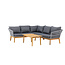 Lounge-Set Chania Grau – Moderne Outdoor-Lounge